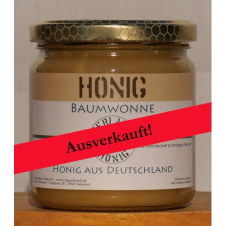 Baumwonne Honigglas