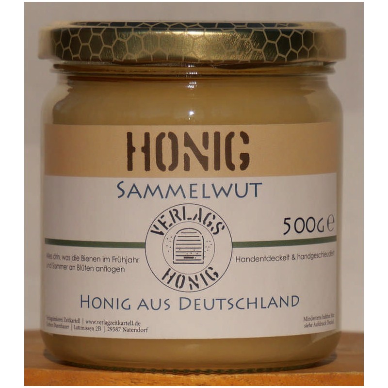 Sammelwut Honigglas